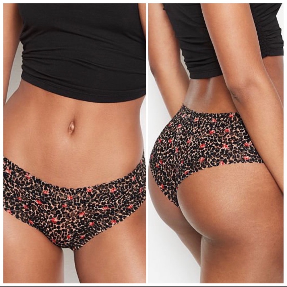 ‼️FINAL PRICE ‼️NWT Soft Stretch Floral Lace Cheekini Panty